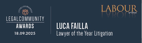 2025 - Lawyer of the Year Litigaton | Luca Failla